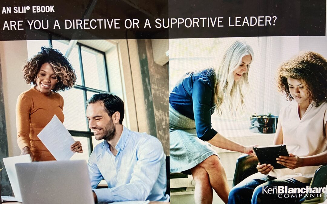 Free SLII™ ebook: Are you a directive or supportive leader?